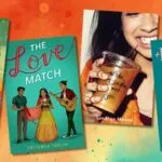 covers of four YA matchmaker-themed romances