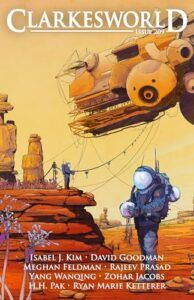 Clarkesworld February 2024 cover