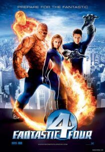 Fantastic Four 2005 Cartel de película