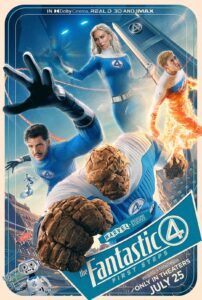 Fantastic Four 2025 Film Poster