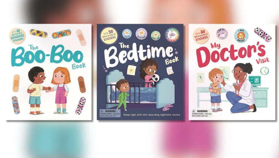 "THE LITTLE WELLNESS SERIES", My Doctor's Visit, The Boo-Boo Book, and The Bedtime Book by IglooBooks, Rose Harkness, Patrick Corrigan (Illustrator), Sophie Kent (Illustrator)