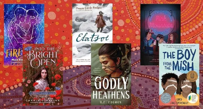 queer indigenous ya book cover collage