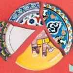 partial cover of The Last Sweet Bite showing a broken plate with different designs