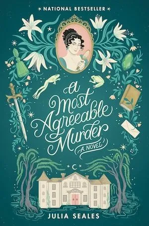 A Most Agreeable Murder by Julia Seales book cover