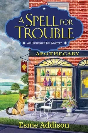 A Spell for Trouble by Esme Addison book cover