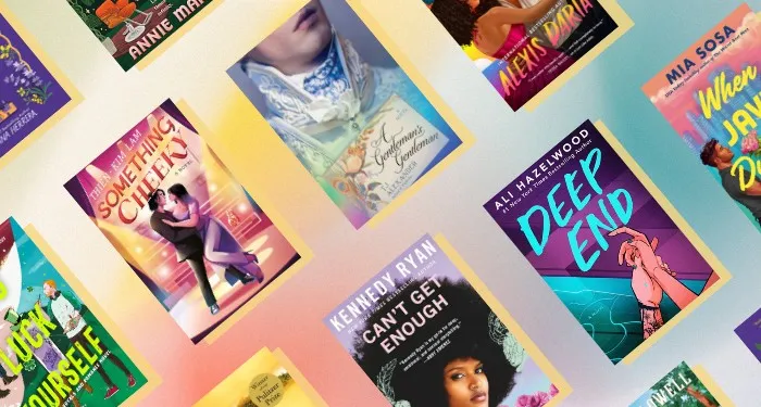 a collage of romance book covers