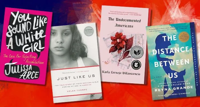 four covers of books by and about undocumented Americans