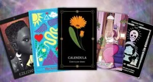 new tarot and oracle decks for 2025 card collage