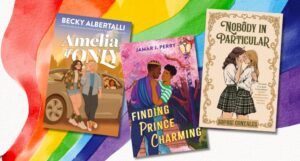 a collage of queer YA covers