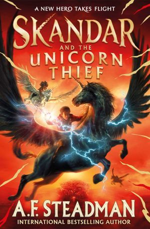 Cubierta de ladrón de escándalo y unicornio