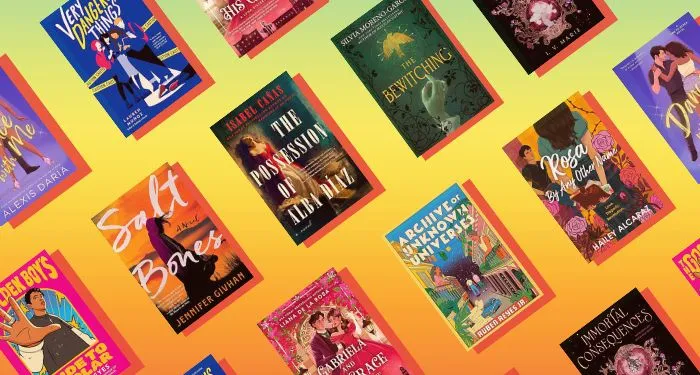 11 covers of books by Latine authors publishing in July, August, and September 2025