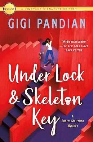 Under Lock and Skeleton Key by Gigi Pandian book cover