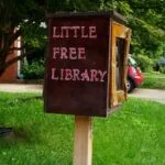 Image of a little free library