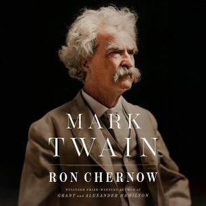 a graphic of the cover of Mark Twain