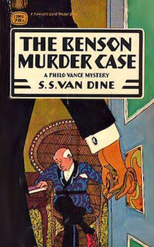 The Benson Murder Case book cover