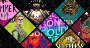 collage of ya books with big print runs coming in fall 2025