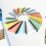 collage of bookish school supplies