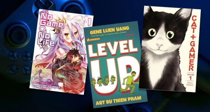 collage of comics about video gaming