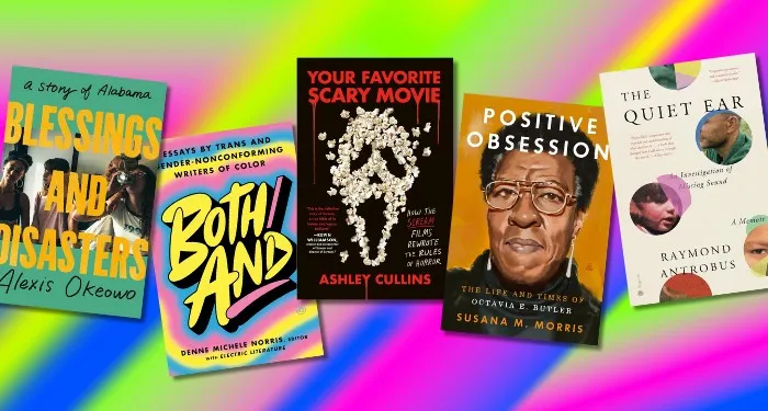 a collage of new nonfiction covers