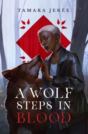 A Wolf Steps in Blood by Tamara Jerée Book Cover