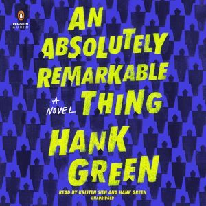 An Absolutely Remarkable Thing audiobook cover