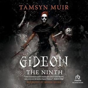Gideon the Ninth by Tamsyn Muir audiobook cover