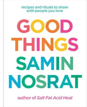 a graphic of the cover of Good Things