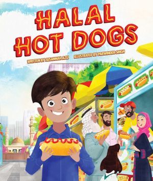 Cover of Halal Hot Dogs by Susannah Aziz & Parwinder Singh