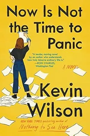 now is not the time to panic book cover