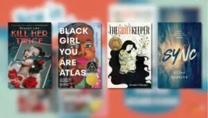 PYR New YA Reads Bundle (Kill Her Twice by Stacey Lee, Black Girl You Are Atlas by Renee Watson, The Grief Keeper by Alexandra Villasante, and Sync by Ellen Hopkins)