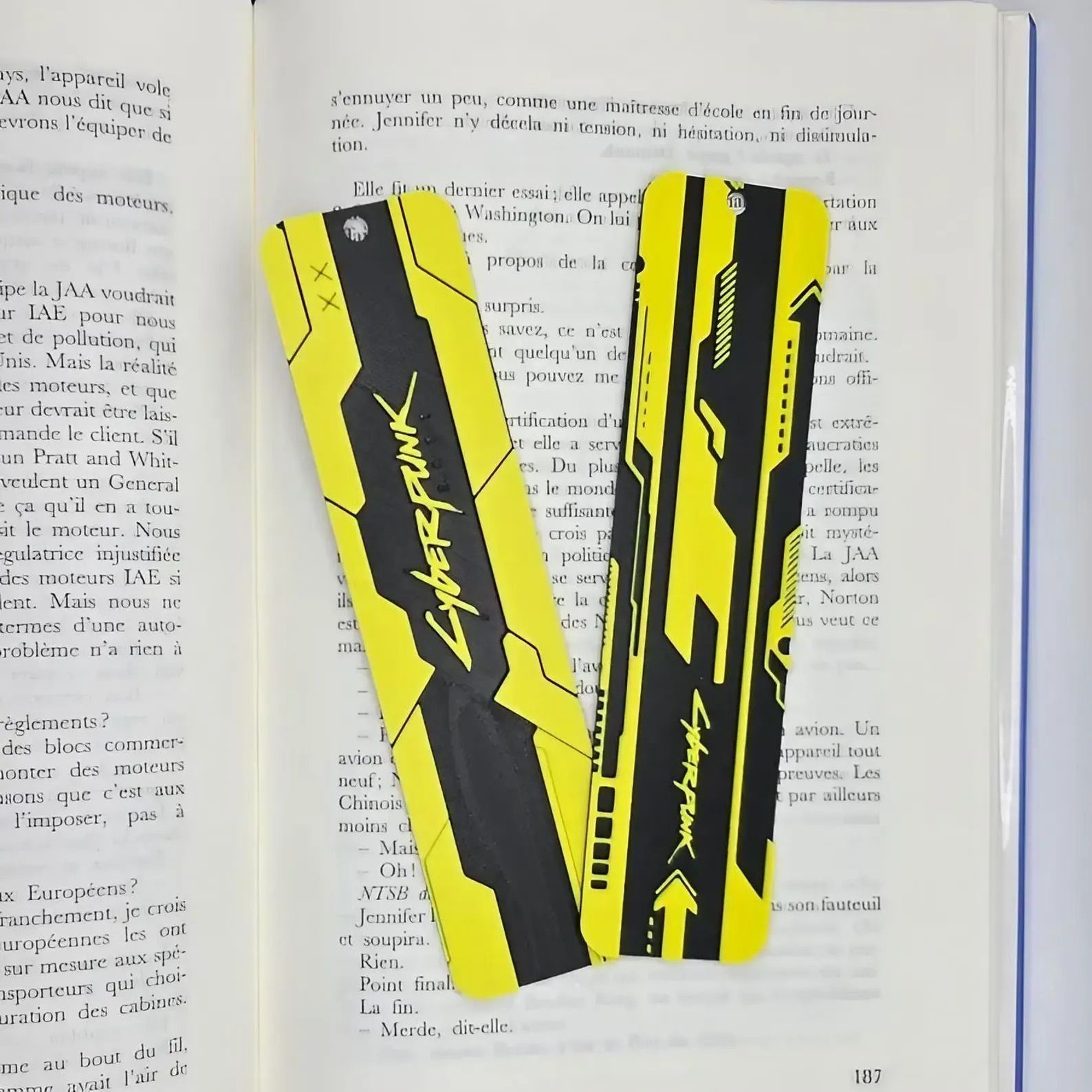 Cyberpunk Bookmark