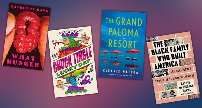 new books collage