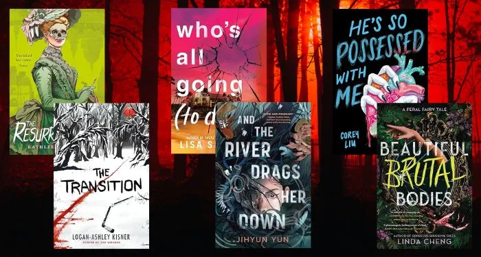 fall 2025 ya horror releases cover collage