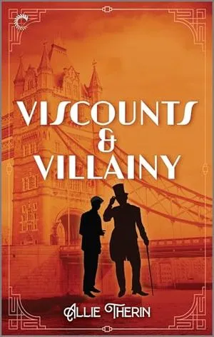 Cover of Viscounts & Villainy by Allie Therin new latine romances