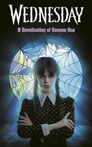 cover of Wednesday by Tehlor Kay Mejia, a novelization of the Netflix series
