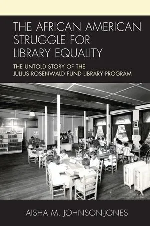 The African American Struggle for Library Equality book cover