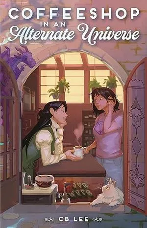 coffeeshop in an alternate universe book cover