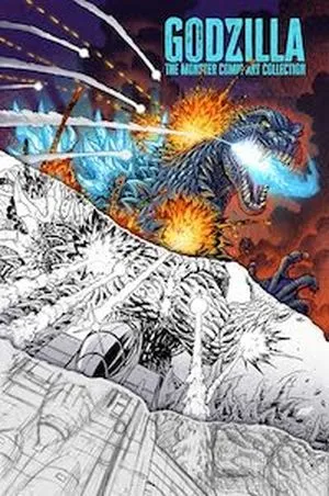 Godzilla - The Monster Comic Art Collection cover
