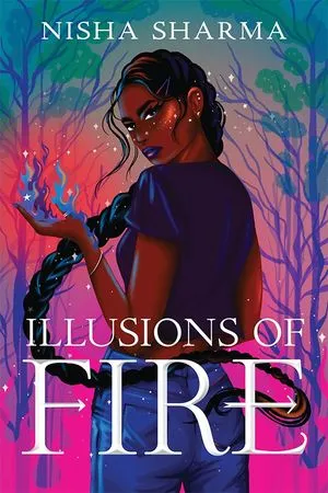 Illusions of Fire by Nisha Sharma Book Cover