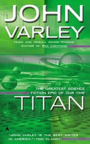 Titan by John Varley book cover