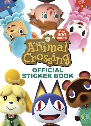 animal crossing sticker book cover