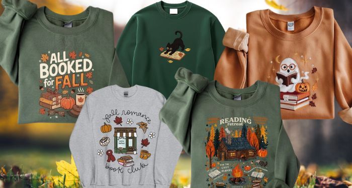 It’s Finally Fall. Bring on the Bookish Sweatshirts.