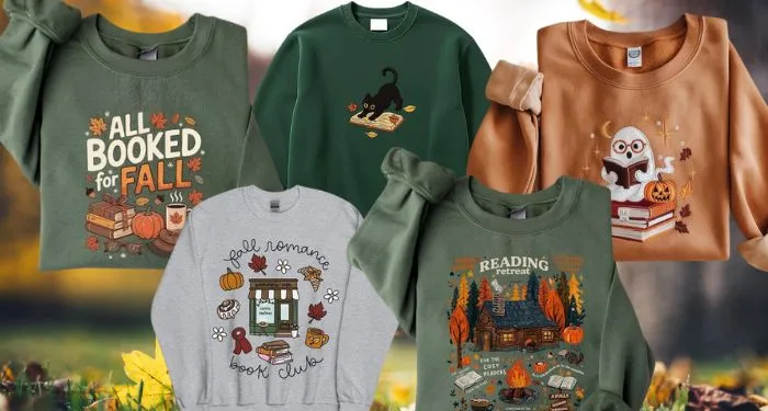 It’s Finally Fall. Bring on the Bookish Sweatshirts.