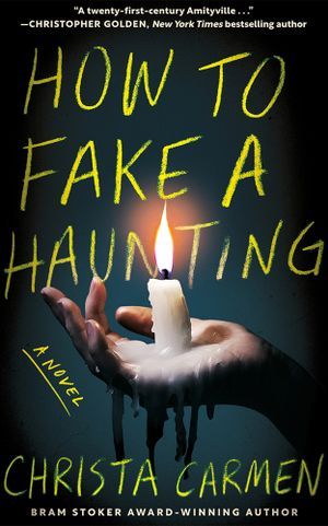 how to fake a haunting book cover