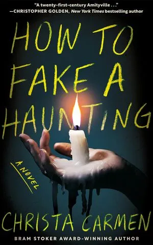 how to fake a haunting book cover