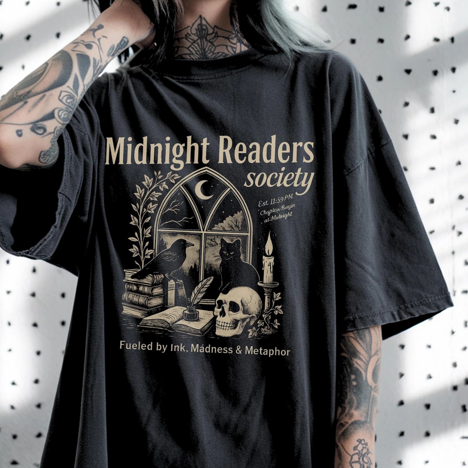 Dark Academia Book Lover Shirt