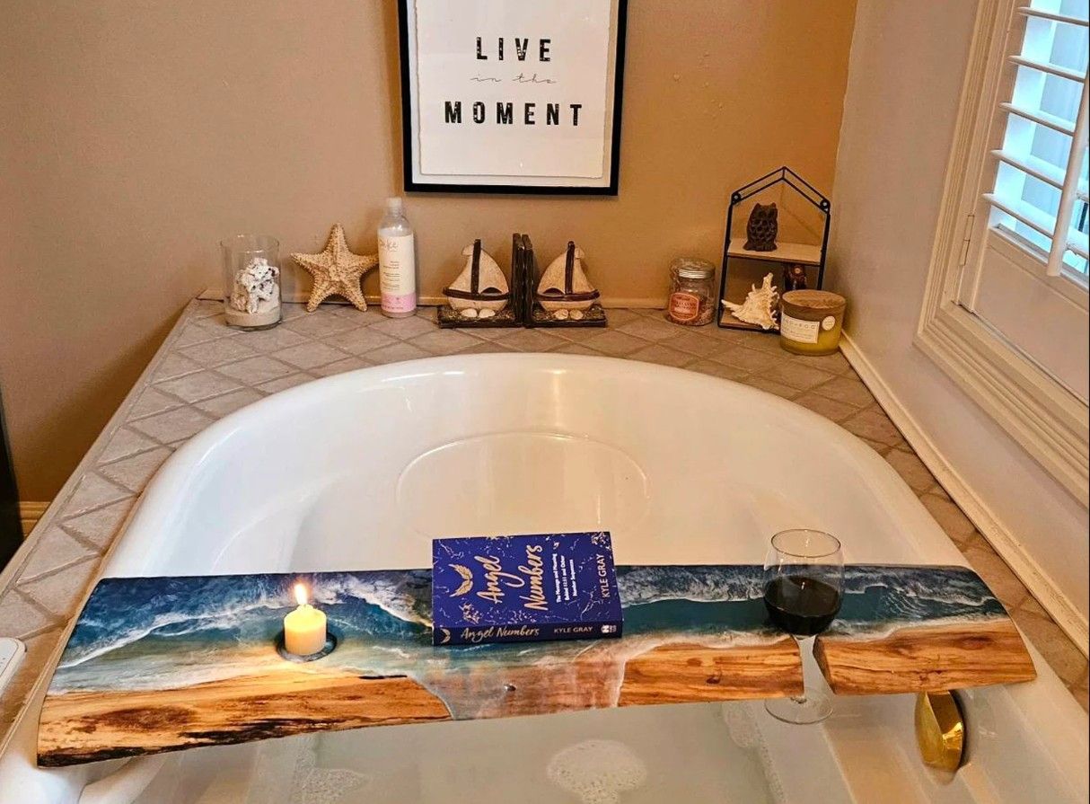 bath caddy over tub