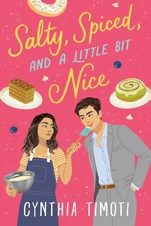 book cover of Salty, Spiced, and a Little Bit Nice by Cynthia Timoti