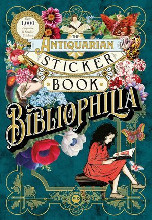 the antiquarian sticker book bibliophile cover