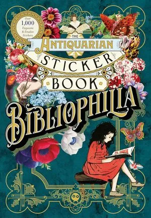 the antiquarian sticker book bibliophile cover